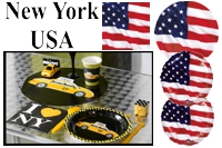 USA New York Party, Partydekoration und Festdekoration