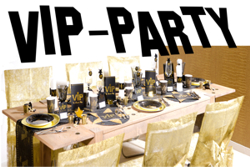 VIP Party, Partydekoration und Festdekoration