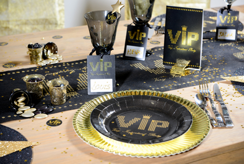 VIP Party Dekoration Partyteller