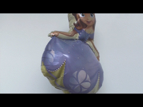 Sofia Luftballon, großer Ballon aus Folie mit Ballongas-Helium