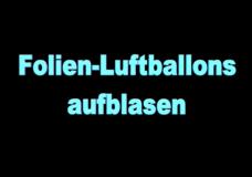 Tipps und Anleitungen zum Aufblasen von Luftballons aus Folie: Video vom Ballonsupermarkt-Onlineshop