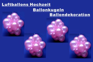 Luftballons Hochzeit Ballonkugeln - Luftballons Hochzeit Ballonkugeln