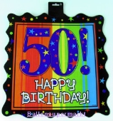 Geburtstag Dekoration 50. H&auml;nger (Am 194514 507)