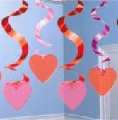 Streamin' Swirls Love Decoration (Am 678406)