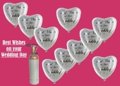 Best Wishes Midi-Set Folienballons (BGS05MDHFB 2/25 FS)
