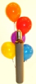 Midi-Set 3A, 50 bunte Luftballons Kristall mit Helium (Farbauswahl) (BGS05MD HS03A)