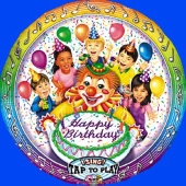 Singender Ballon, Happy Birthday "Clown" (FHGE04SHB)