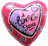 I Love you 2 (heliumgef&uuml;llt) (FHGE578)