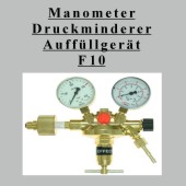 Druckminderer, Auffüllventil und Manometer (GT F10 Stndrd HE 1)