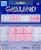 Paper Garland White/Pink (HOCH PG02)