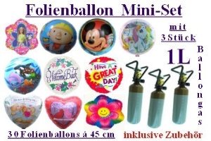 Folienballonset 30er - Folienballonset 30er