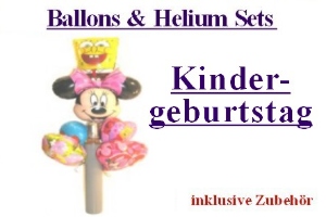 Ballons & Helium Sets "Kindergeburtstag" - Ballons & Helium Sets "Kindergeburtstag"
