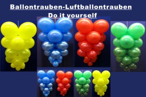 Luftballons Trauben Ballontrauben - Luftballons Trauben Ballontrauben
