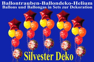 Silvester-Luftballons-Happy-New-Year-Helium-Sets - Silvester-Luftballons-Happy-New-Year-Helium-Sets