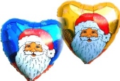 Weihnachtsdekoration, Weihnachtsballons, Weihnachts-Maxi Set Nikolaus "200" (BGS120L WNiko07)
