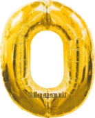 Folienballondeko "0" (heliumgef&uuml;llt) (FHGE 0897801-02)