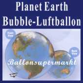 Planet Earth, Bubble Luftballon (mit Helium) (FHGE-KAE 16871-22)