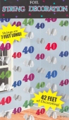 Geburtstag  String 40 Deko (GEBU Str40)