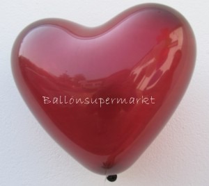 Herzluftballons in Burgund