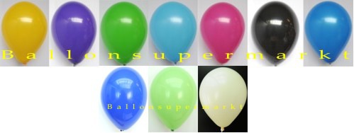 Farben der Luftballons