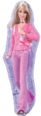 Barbie I Luftballon ohne Helium, Barbie Ballon (FUNG-Luftballon-Barbie-Puppe-85)