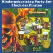 Kindergeburtstag Party-Set, Fluch der Karibik (KiGebu PS Ev 550836)