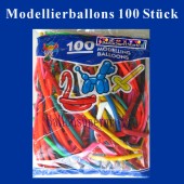 Modellierballons 100 Stück (LMB-Modellierballons-GF-25G)
