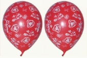 Luftballons "Rosen" 25 St&uuml;ck (LRMM E 52 328)