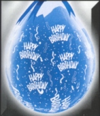 50 Stck. Happy Birthday (VerpB 01)