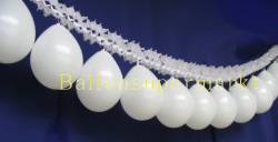 Dekoration Hochzeit Hochzeitsgirlande Luftballons 04