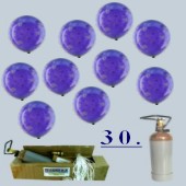 Geburtstagsdeko-Midi-Set 30 Lila (BGS05MD GEGE 30-25 Lila)