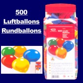 Luftballons "Rundballons" 500 St&uuml;ck (LRD Ev 40500 3)
