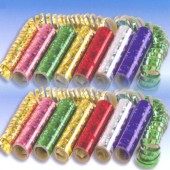 Luftschlangen Metallic-Folie 500 Rollen (RM 500VE 350308)