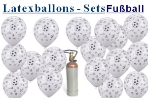 Latexballons Fu&szlig;ball - Latexballons Fu&szlig;ball