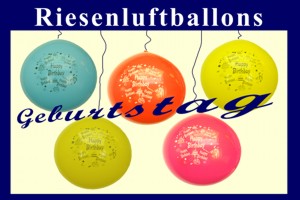 Riesenluftballons-Geburtstag-Happy-Birthday - Riesenluftballons-Geburtstag-Happy-Birthday