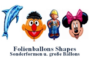 Folienballons Shapes (ungef&uuml;llt) - Folienballons Shapes (ungef&uuml;llt)