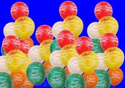 Happy Birthday Luftballons
