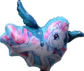 My little Pony Star Luftballon ohne Helium, Pony Star Ballon (FUNG-Luftballon-Pony-Star-10932)