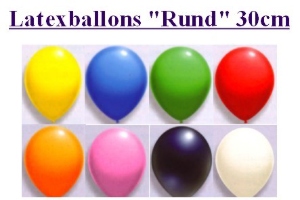 Latexballons 30cm - Latexballons 30cm