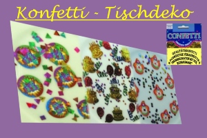 Geburtstagsdeko Konfetti, Tischdekoration Geburtstagsdeko Konfetti, Tischdekoration
