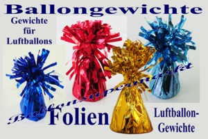 Ballongewichte Folien - Ballongewichte Folien