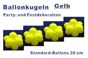 Ballonkugeln Standard Gelb - Ballonkugeln Standard Gelb