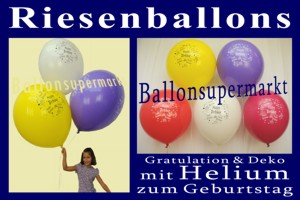 Riesenballons-Geburtstag-Happy-Birthday - Riesenballons-Geburtstag-Happy-Birthday