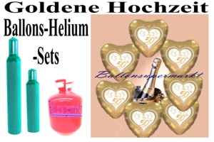 Goldene Hochzeit Sets - Goldene Hochzeit Sets