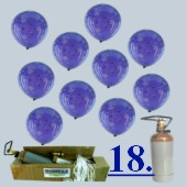 Geburtstagsdeko-Midi-Set 18 Lila (BGS05MD GEGE 18-25 Lila)