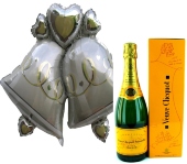 "Hochzeitsglocken" Veuve Clicquot (FHGE HOCH GLW12)