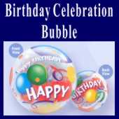 Birthday Celebration Bubble Luftballon (mit Helium) (FHGE-KAE 68651-22)