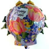 Oster-Luftballon, Happy Easter, frohe Ostern, mit Helium (FHGE Ost 1)