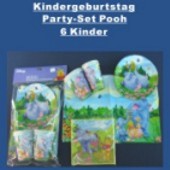 Kindergeburtstag Party-Set, Winnie Pooh (KiGebu PS Ev 551086)
