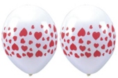 Luftballons "Herzen" 25 St&uuml;ck (LRMM D E 52 311)